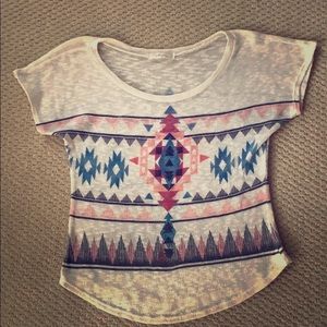 Boho knit top